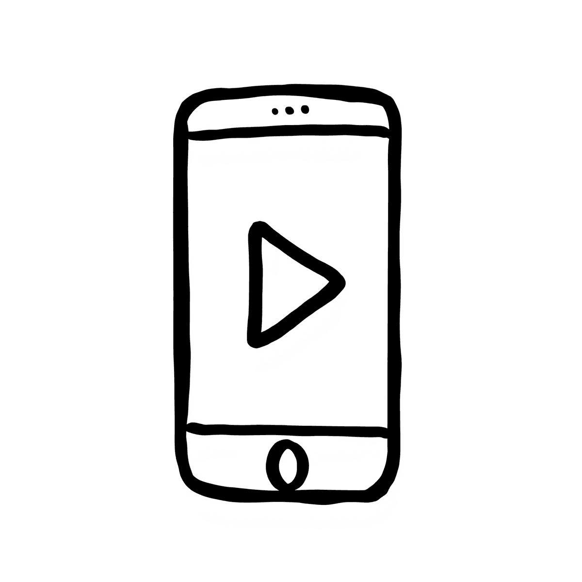 Doodle de teléfono con verificación